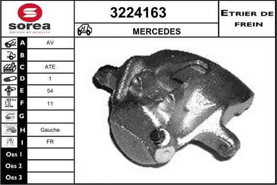 Sera 3224163 - Спирачен апарат vvparts.bg