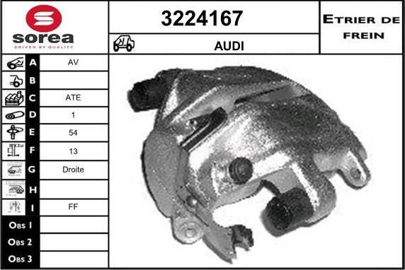 Sera 3224167 - Спирачен апарат vvparts.bg