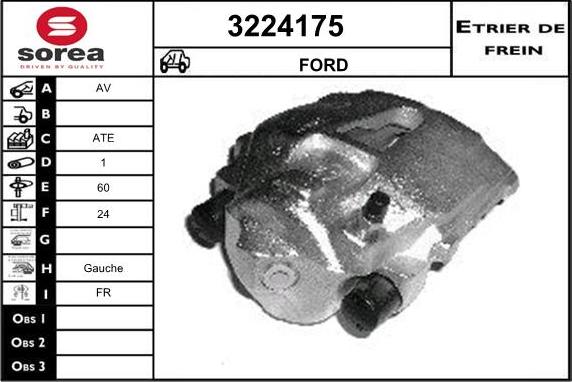 Sera 3224175 - Спирачен апарат vvparts.bg