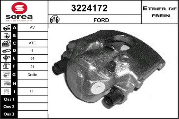 Sera 3224172 - Спирачен апарат vvparts.bg