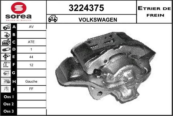 Sera 3224375 - Спирачен апарат vvparts.bg