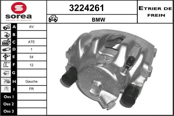 Sera 3224261 - Спирачен апарат vvparts.bg