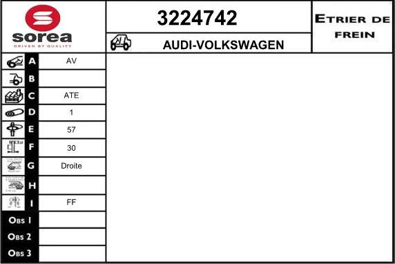 Sera 3224742 - Спирачен апарат vvparts.bg