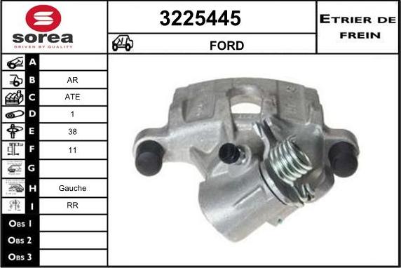 Sera 3225445 - Спирачен апарат vvparts.bg