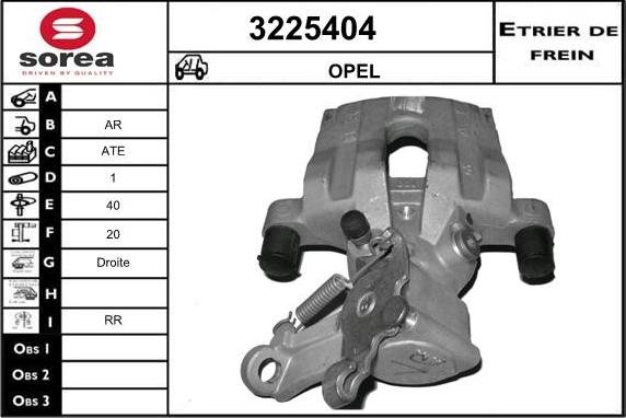 Sera 3225404 - Спирачен апарат vvparts.bg