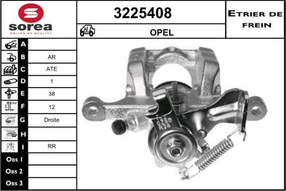 Sera 3225408 - Спирачен апарат vvparts.bg