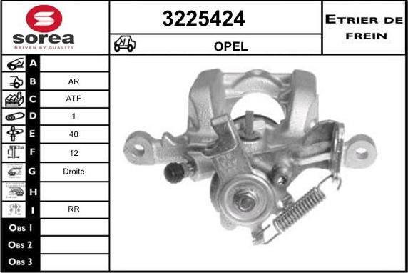 Sera 3225424 - Спирачен апарат vvparts.bg