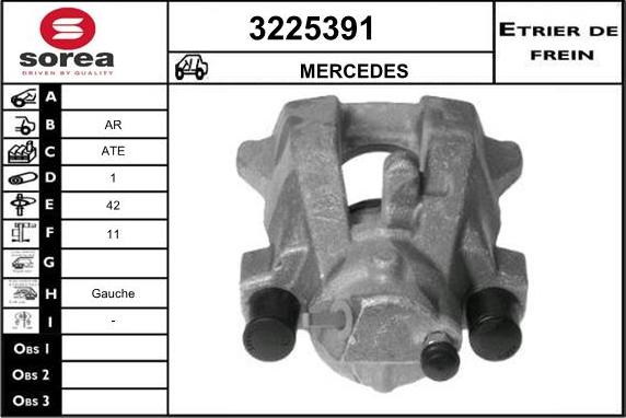 Sera 3225391 - Спирачен апарат vvparts.bg