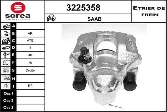 Sera 3225358 - Спирачен апарат vvparts.bg