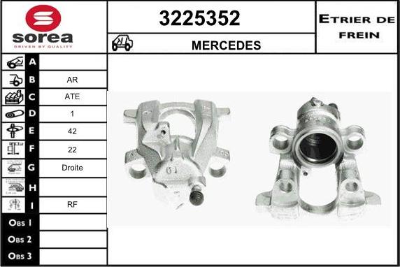 Sera 3225352 - Спирачен апарат vvparts.bg