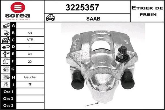 Sera 3225357 - Спирачен апарат vvparts.bg