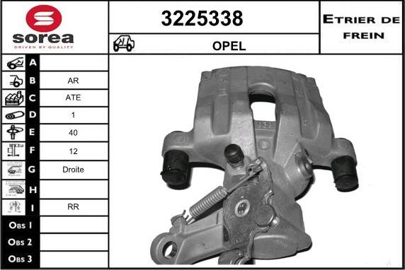 Sera 3225338 - Спирачен апарат vvparts.bg