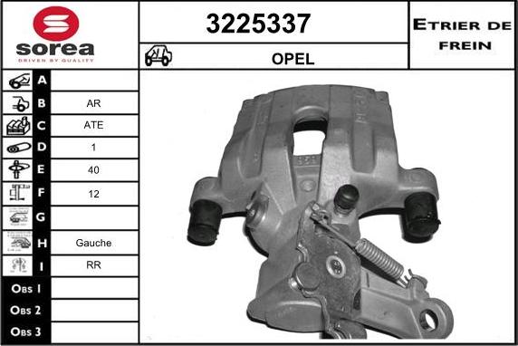 Sera 3225337 - Спирачен апарат vvparts.bg