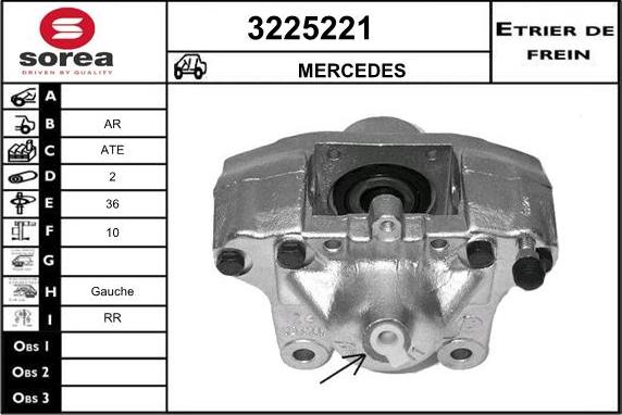 Sera 3225221 - Спирачен апарат vvparts.bg