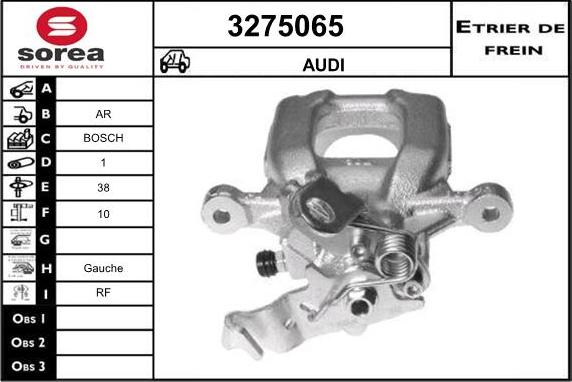 Sera 3275065 - Спирачен апарат vvparts.bg