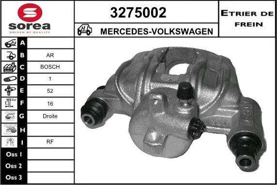 Sera 3275002 - Спирачен апарат vvparts.bg