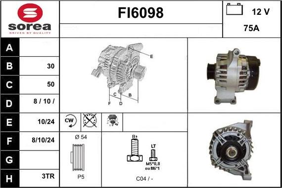 Sera FI6098 - Генератор vvparts.bg