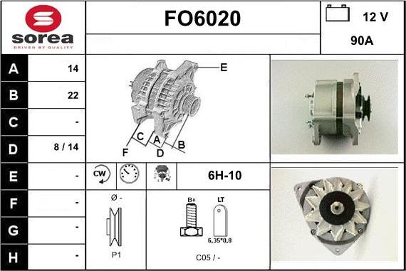 Sera FO6020 - Генератор vvparts.bg