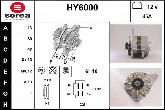 Sera HY6000 - Генератор vvparts.bg