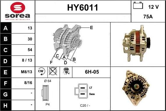 Sera HY6011 - Генератор vvparts.bg