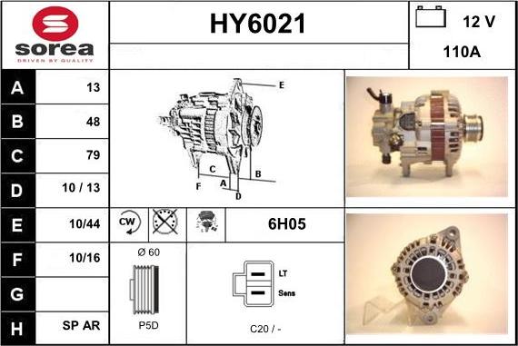 Sera HY6021 - Генератор vvparts.bg