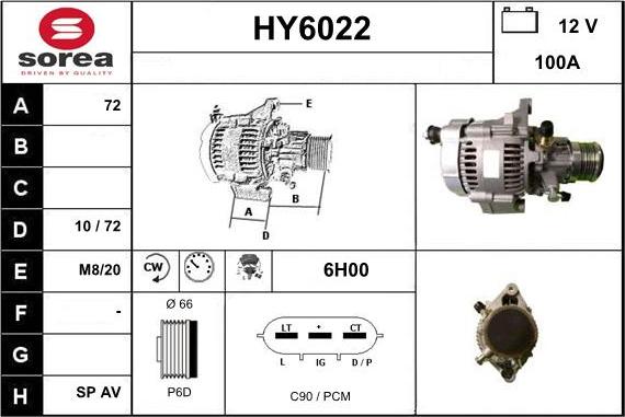 Sera HY6022 - Генератор vvparts.bg