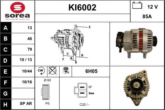 Sera KI6002 - Генератор vvparts.bg