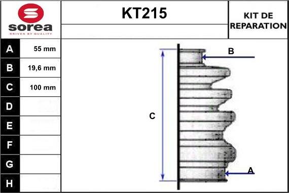 Sera KT215 - Маншон, полуоска vvparts.bg