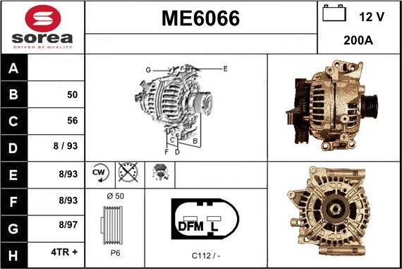 Sera ME6066 - Генератор vvparts.bg