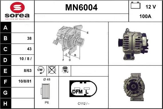 Sera MN6004 - Генератор vvparts.bg