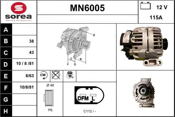 Sera MN6005 - Генератор vvparts.bg