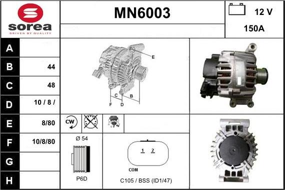 Sera MN6003 - Генератор vvparts.bg