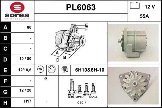 Sera PL6063 - Генератор vvparts.bg