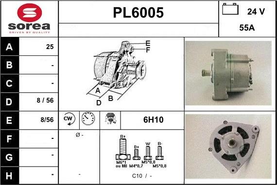 Sera PL6005 - Генератор vvparts.bg