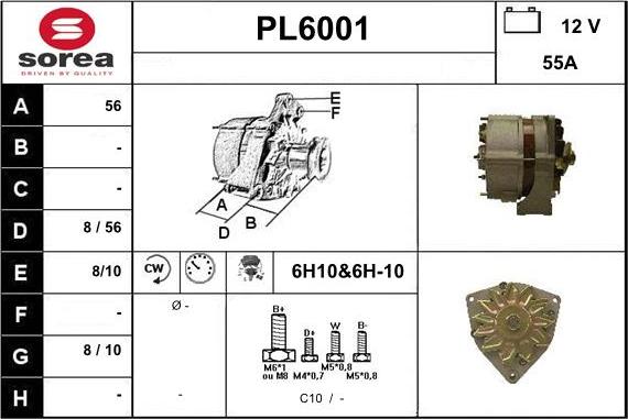 Sera PL6001 - Генератор vvparts.bg