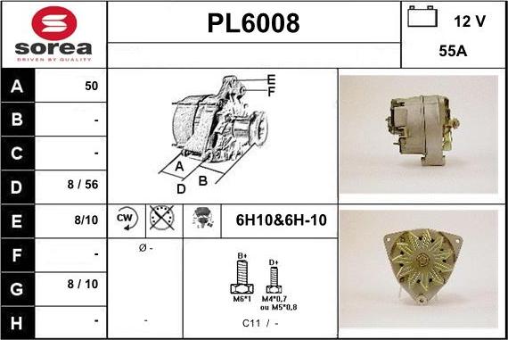 Sera PL6008 - Генератор vvparts.bg