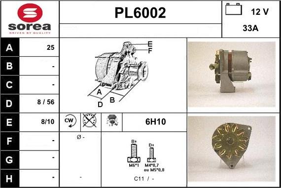 Sera PL6002 - Генератор vvparts.bg