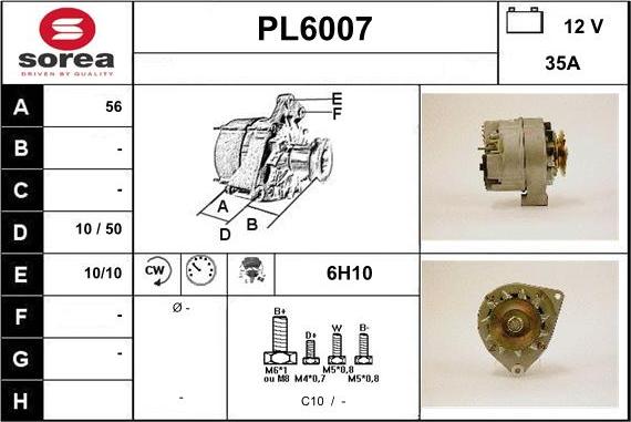 Sera PL6007 - Генератор vvparts.bg