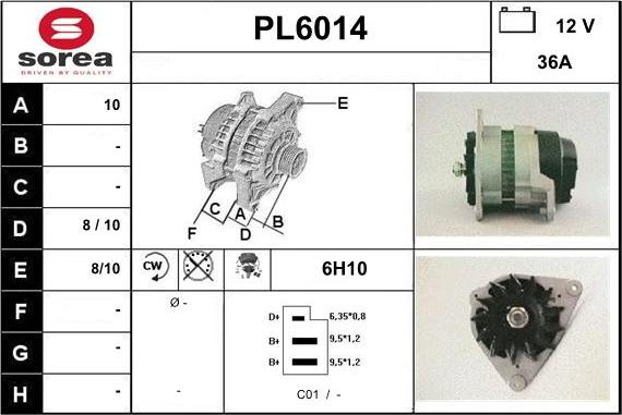 Sera PL6014 - Генератор vvparts.bg