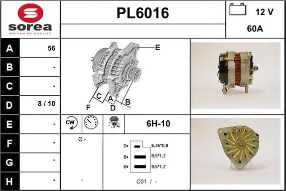 Sera PL6016 - Генератор vvparts.bg