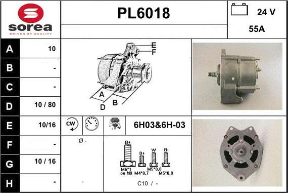 Sera PL6018 - Генератор vvparts.bg