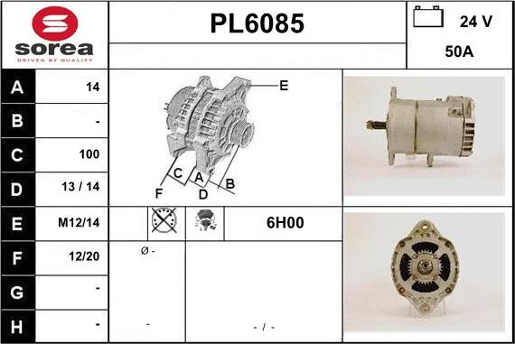 Sera PL6085 - Генератор vvparts.bg