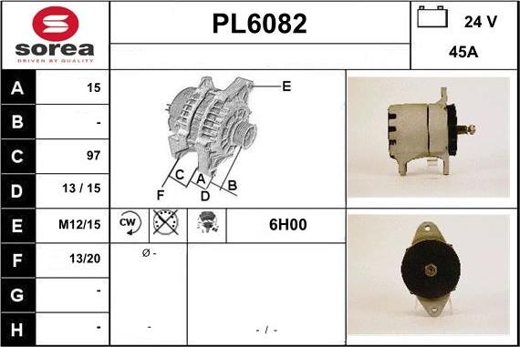 Sera PL6082 - Генератор vvparts.bg