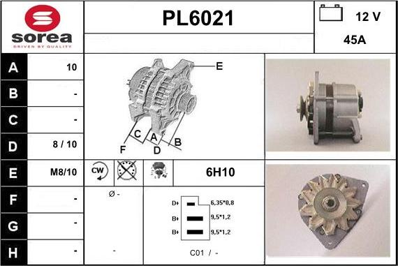 Sera PL6021 - Генератор vvparts.bg