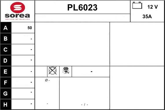 Sera PL6023 - Генератор vvparts.bg