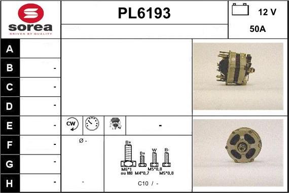 Sera PL6193 - Генератор vvparts.bg