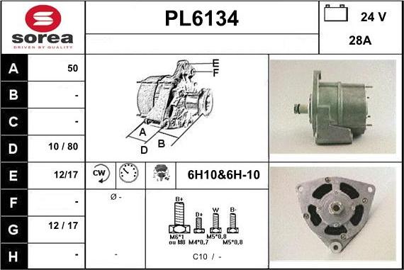 Sera PL6134 - Генератор vvparts.bg