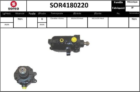 Sera SOR4180220 - Хидравлична помпа, кормилно управление vvparts.bg