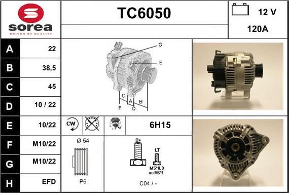 Sera TC6050 - Генератор vvparts.bg