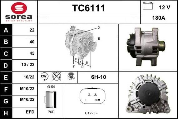 Sera TC6111 - Генератор vvparts.bg